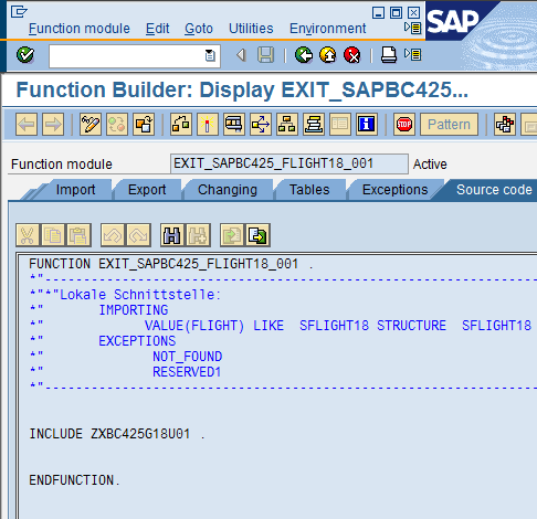 All About ABAP Technique > English > ABAP Tutorial > ABAP Workbench ...